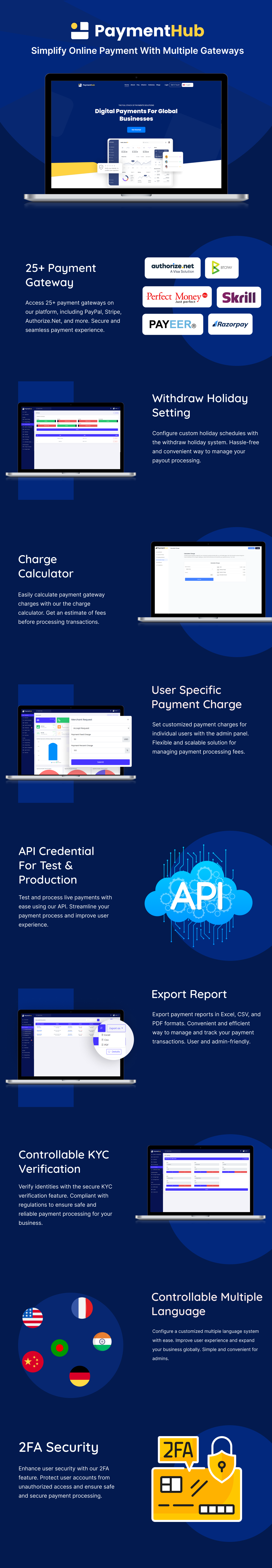 PaymentHUB - Simplify Online Payment With Multiple Gateways - 5