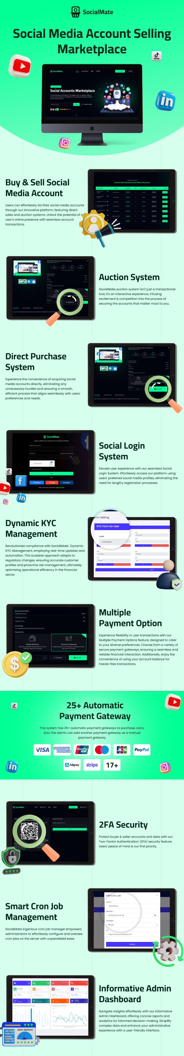 SocialMate - Social Media Account Selling Marketplace - 5