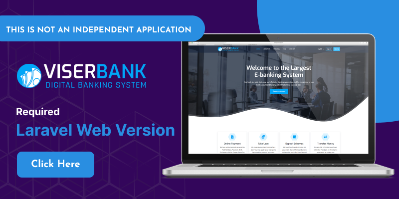 ViserBank - Cross Platform Internet Banking Application - 1